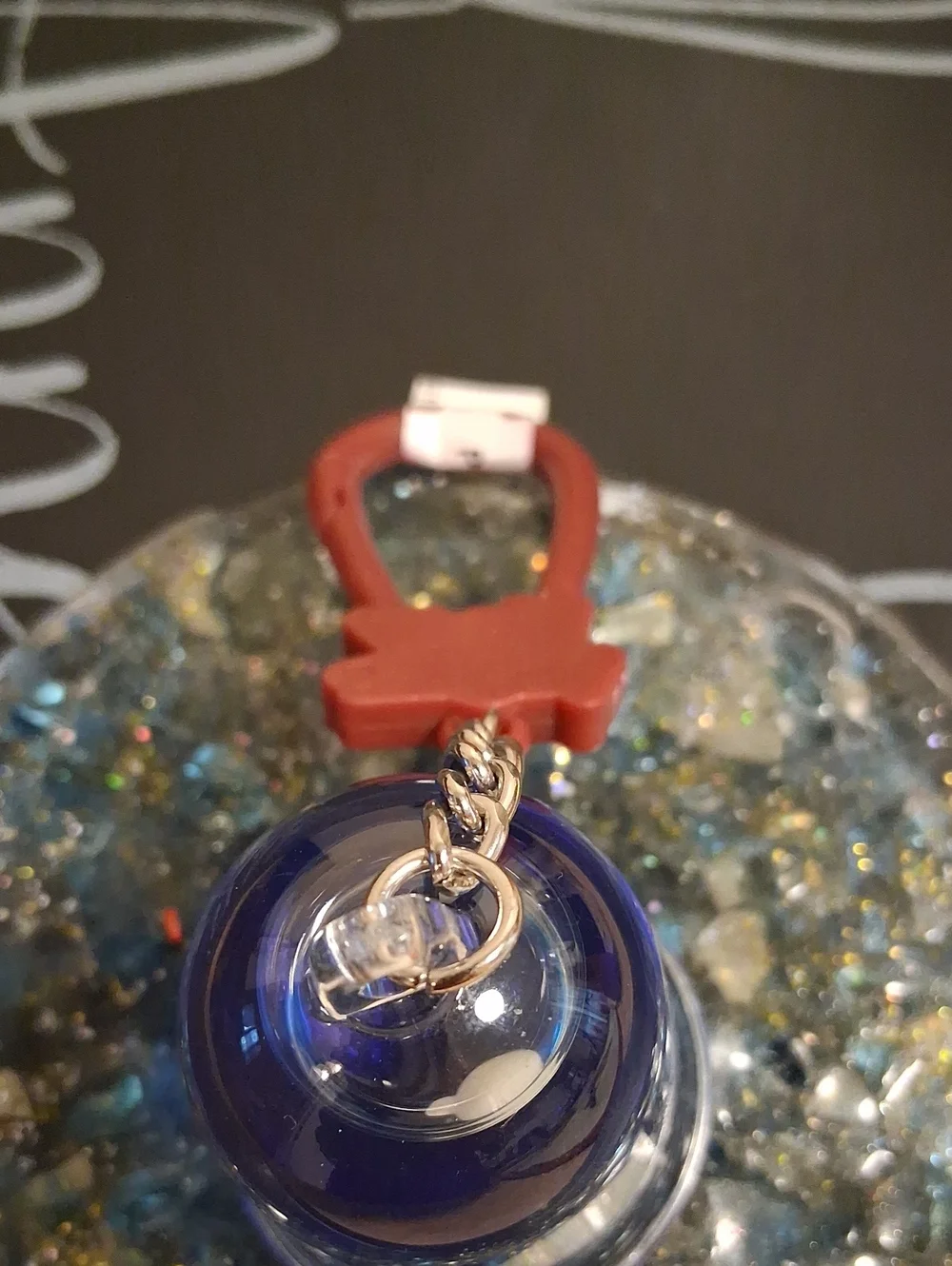 Mini Ocean Seal Keychain - Blue Dome Charm